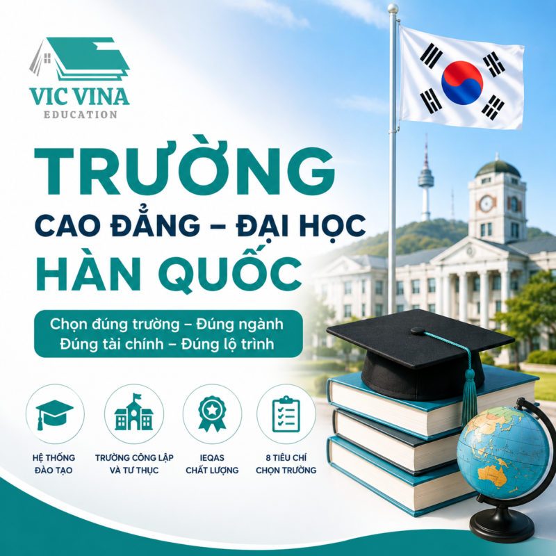 TRƯỜNG CAO ĐẲNG – ĐẠI HỌC HÀN QUỐC 