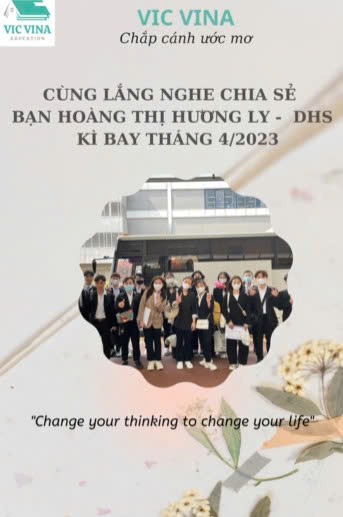 CHIA SẺ CỦA DHS VIC VINA - BẠN HOÀNG THỊ HƯƠNG LY - KÌ THÁNG 42023